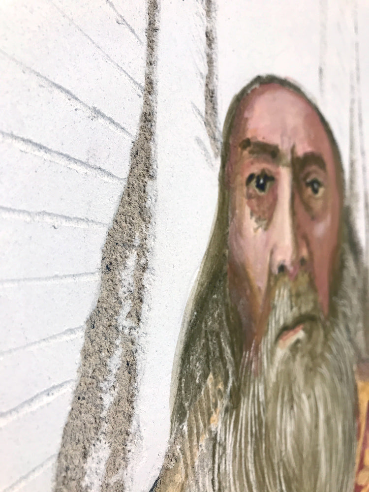 St. Innocent of Alaska fresco sgraffito icon