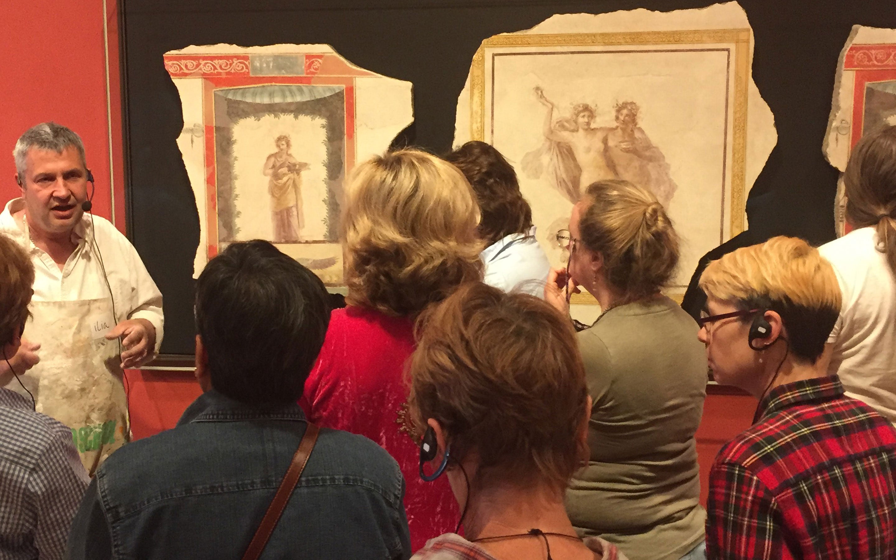 Ilia Fresco teaching @ Getty Villa